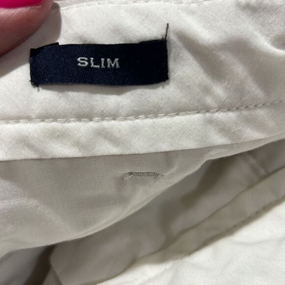 J. Crew Factory Slim-fit flex chino pant in Stone NWT 38/32 - Picture 9 of 11